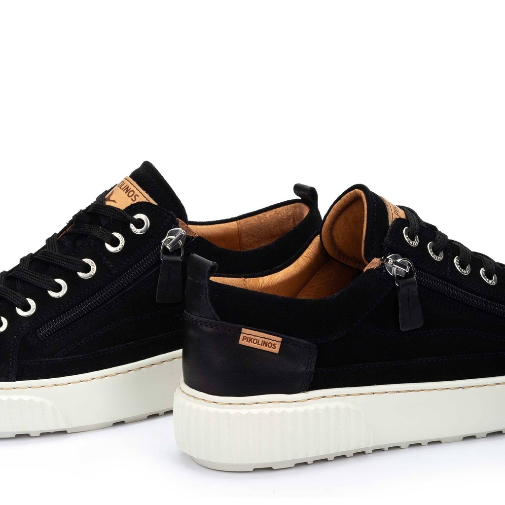 RIELLS - Deportivo con suela extra ligera y cordones para mujer. (7)