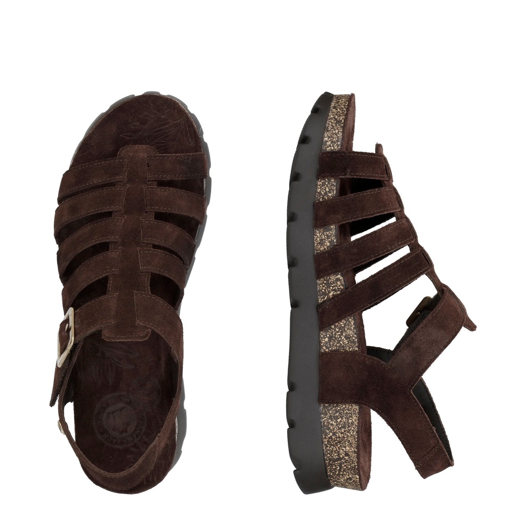 Sasha B8 Velour Marron (3)