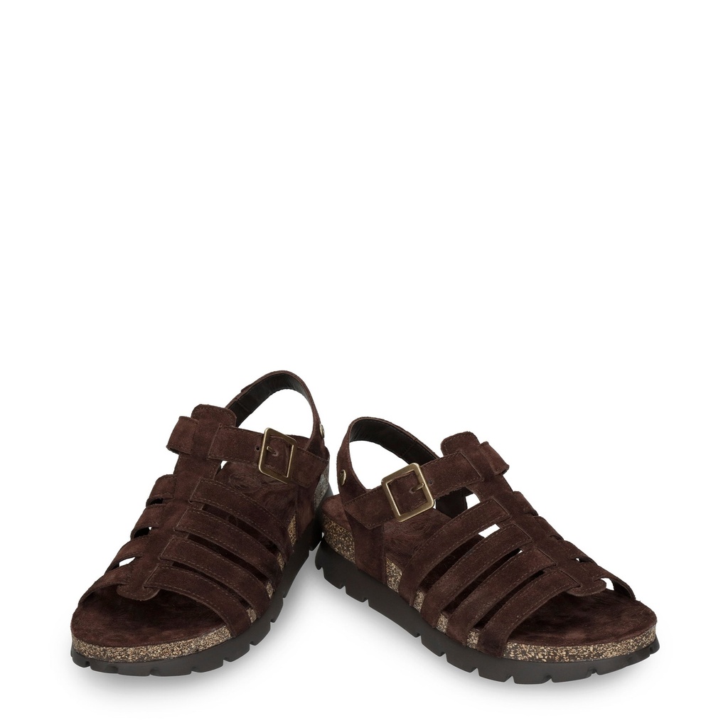 Sasha B8 Velour Marron (4)