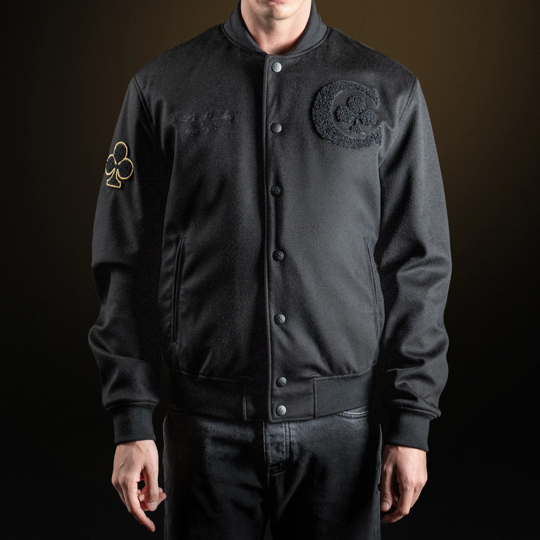 Chaqueta varsity negra (2)