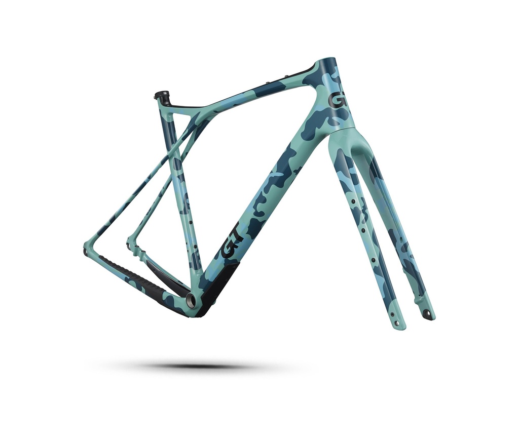 Grade Carbon Frameset Gravel Travel Suspension fork compatible Integrated Frame Protection (1)