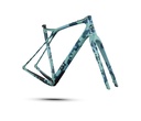 Grade Carbon Frameset Gravel Travel Suspension fork compatible Integrated Frame Protection (1)