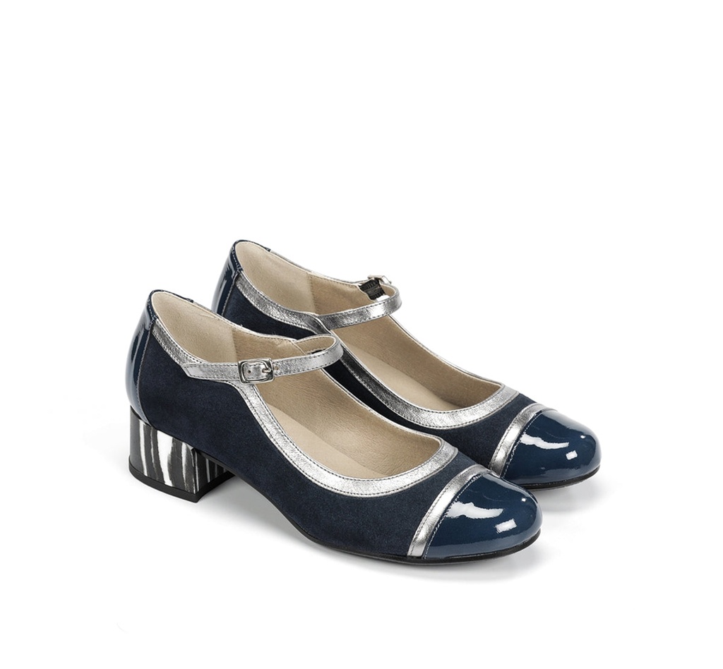 FRIDA D9027 Zapato Azul (3)