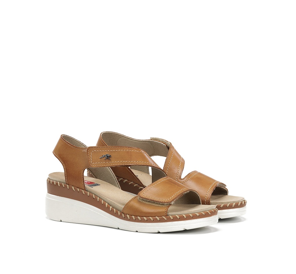 LEZA F2137 Sandalia MarrÃ³n (1)