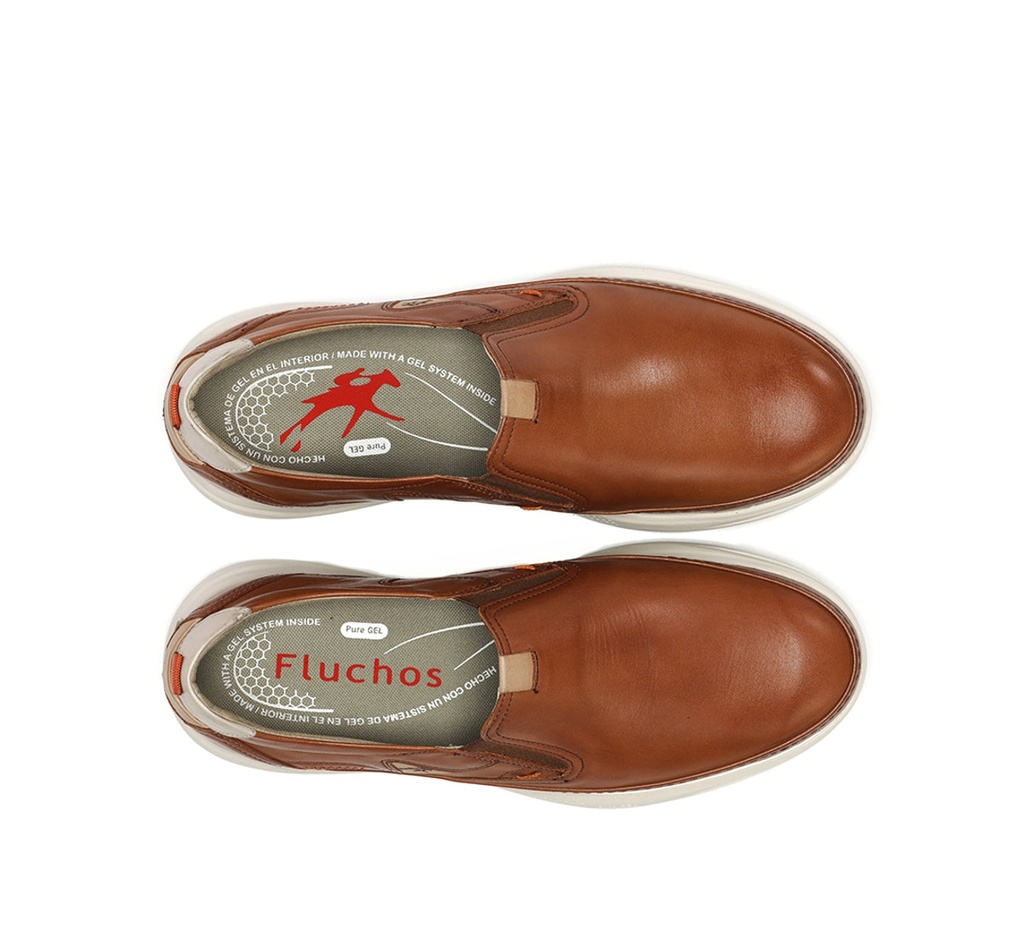 KADIR F2445 Slip On MarrÃ³n (4)