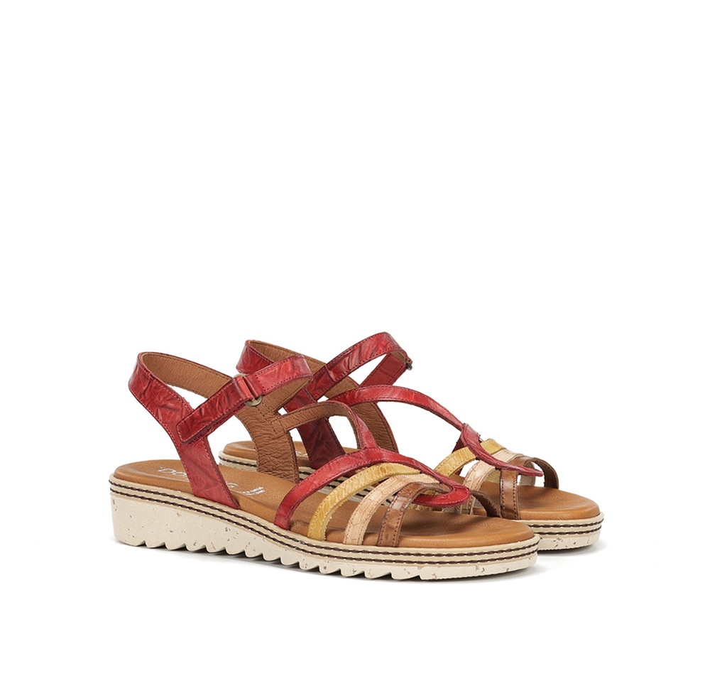 ESPE D9113 Sandalia Rojo (1)