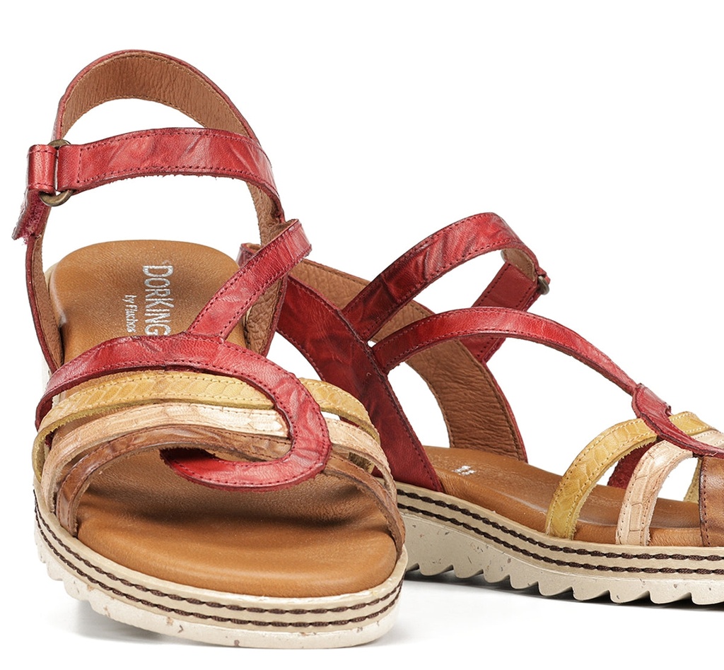 ESPE D9113 Sandalia Rojo (6)