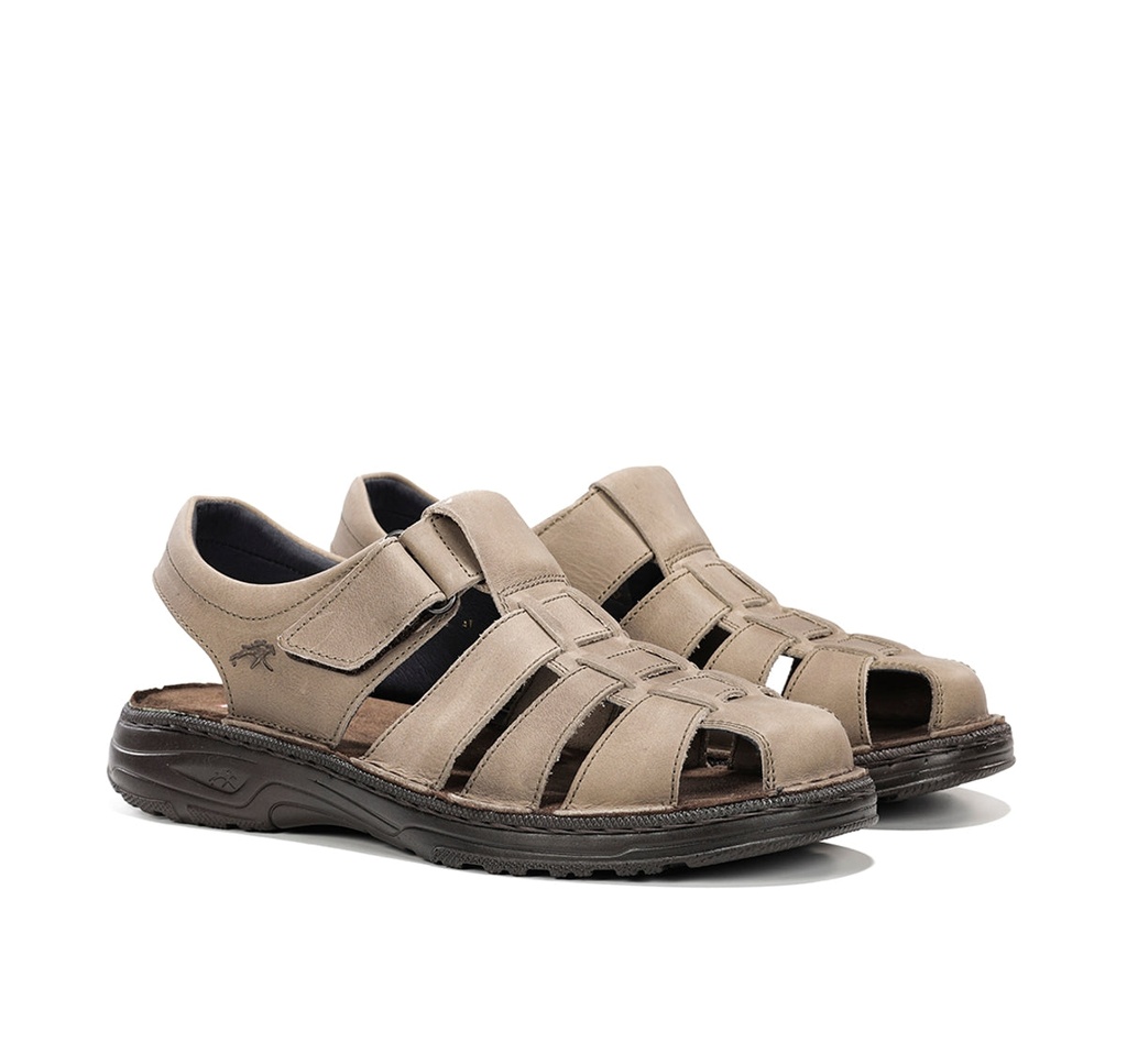 AZORES F2198 Sandalia Taupe (1)