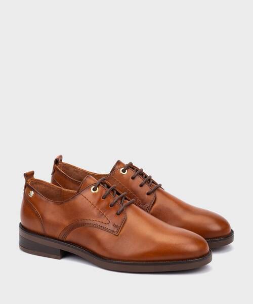 PUERTOLLANO - Blucher plano con cordones para mujer (1)