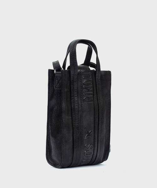 COMPLEMENTOS - Mini bolso para móvil de piel (1)