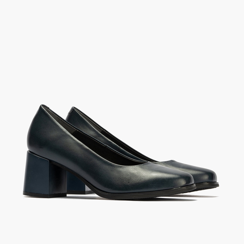 Zapato de Salón Mujer Tacón Alto Azul (1)