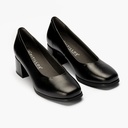 Zapato de Salón Mujer Tacón Alto Negro (1)