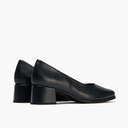 Zapato de Salón Mujer Tacón Medio Azul (3)