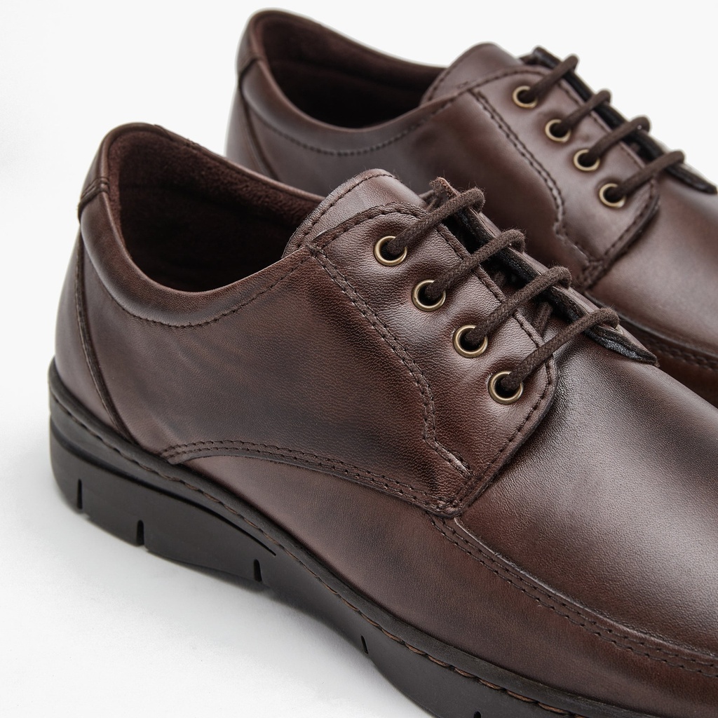 Zapato Blucher Hombre Marron (5)