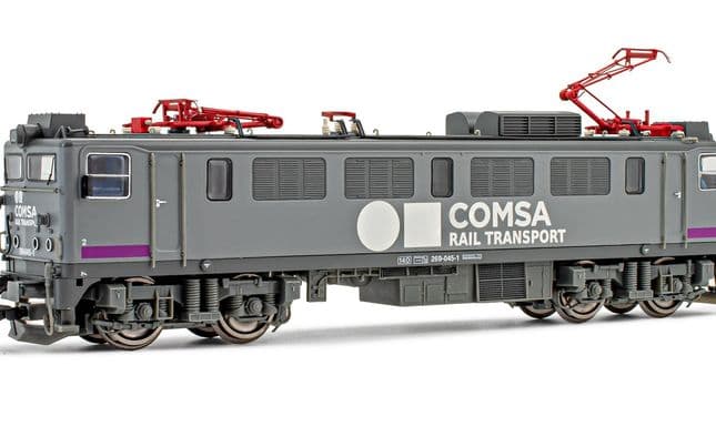 COMSA, locomotora eléctrica serie 269-045-1, ép. VI, con decoder de sonido (2)