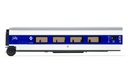 RENFE, Talgo Pendular, coche de segunda clase, decoración azul/blanco 'Largo Recorrido', ép. V (1)
