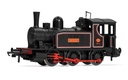 Locomotora de vapor 0-6-0 Molly, decoración negra/roja, ép. III (1)