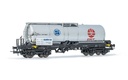 RENFE, vagón cisterna de 4 ejes Uahs, decoración “Saltra Explosivos de Rio Tinto”, ép. IV. Ejes para sistema AC: HC6102 (10,50 x 24,50 mm) (1)