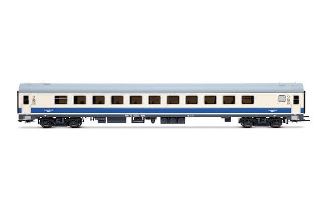 RENFE, automotor eléctrico serie 444, unidad 444-011, decoración azul/blanca, ép. V, con decoder de sonido (3)