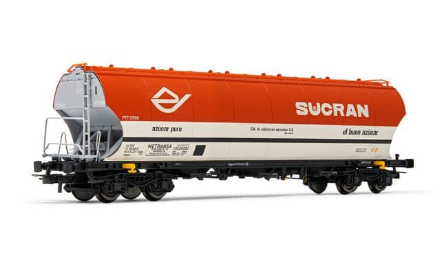 RENFE, tolva de cereales Uagpps, decoraciíon "Sucran", ép. IV (1)