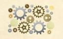 Steampunk del engranaje del reloj Paquete (1)