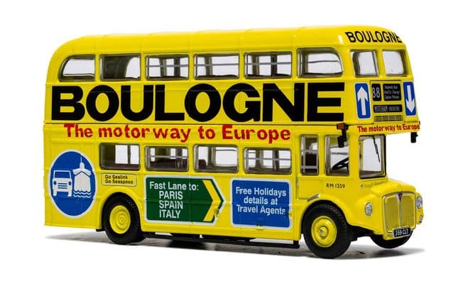 AEC Type RM - London Transport - 359 CLT - Route 88 Mitcham Cricketers - 'Boulogne, The motorway to Europe' (2)