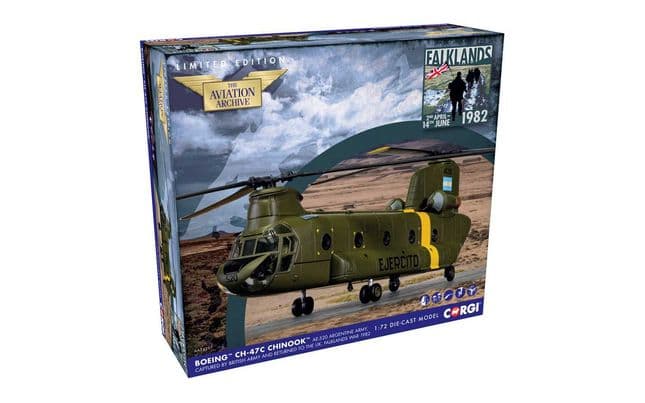 Boeing CH-47C Chinook ‚Äì Argentine Army ‚Äì Captured by British Army (3)