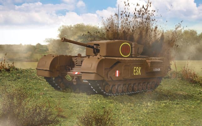 Churchill Mk.III Tank, ESK - 6th Guards Armoured Brigade (6)