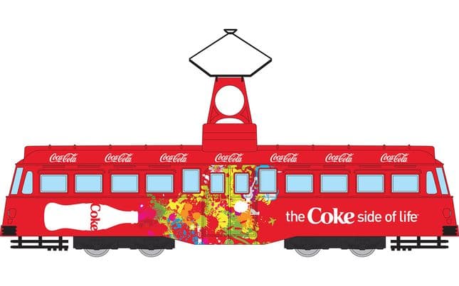 Coca-Cola Single Decker Tram (6)