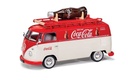 Coca-Cola Volkswagen Campervan Type 2 (T1) Split Screen - Giant Coke Bottle (1)