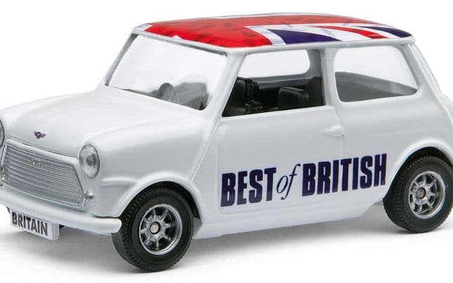 Corgi Best of British Classic Mini White (1)
