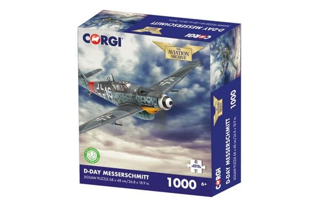 Corgi Jigsaw Puzzle - D-Day Messerschmitt (1)