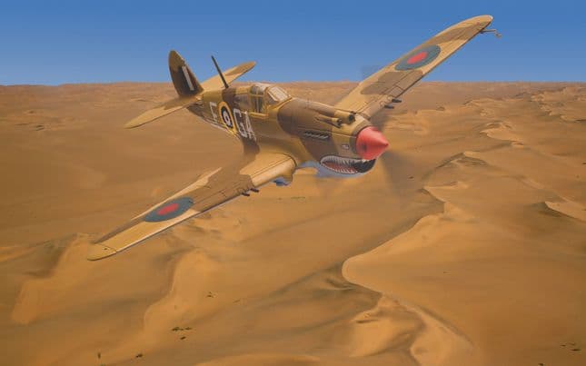 Curtiss Tomahawk IIA AK402 PO Neville Duke 112 Squadron (5)