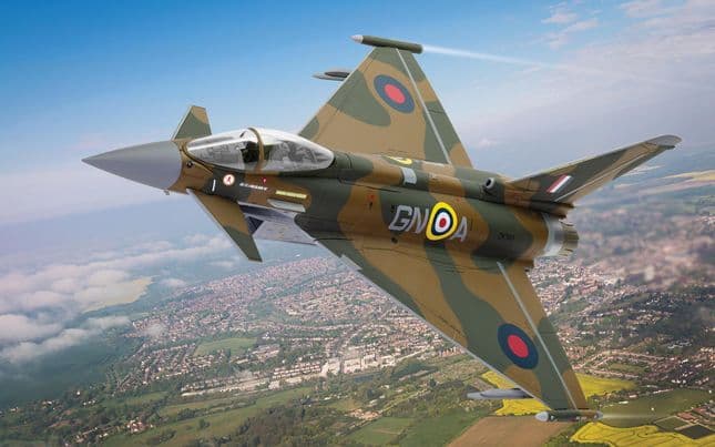 Eurofighter Typhoon FGR.4 - RAF No.29(R) Sqn - Battle of Britain 75th Anniversary Livery (1)