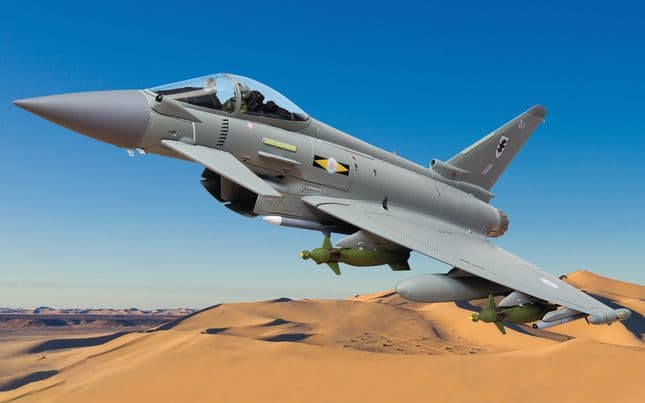 Eurofighter Typhoon FGR.4 - RAF No.11 Sqn - Operation Ellamy (1)