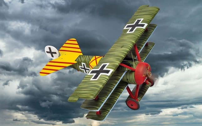 Fokker DR.1 Triplane - Jasta 11 - Ltn Werner Steinhauser (1)