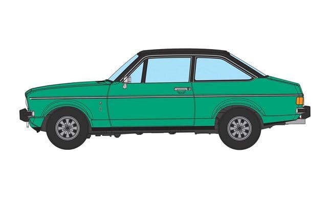 Ford Escort Mk2 1.3 Ghia, Jade Green (2)