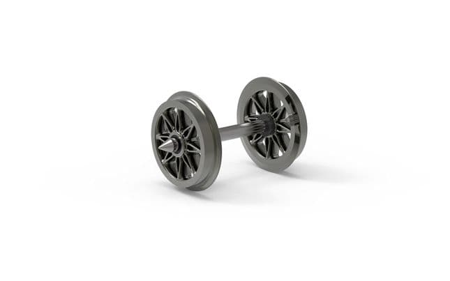 12.6mm Split Spoked Wheels (1)