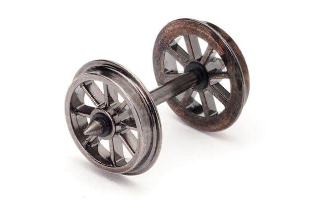 12.6mm Spoked Wheels (Pack 10) (2)