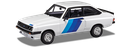 Ford Escort Mk2 RS2000 Series X, Diamond White (6)