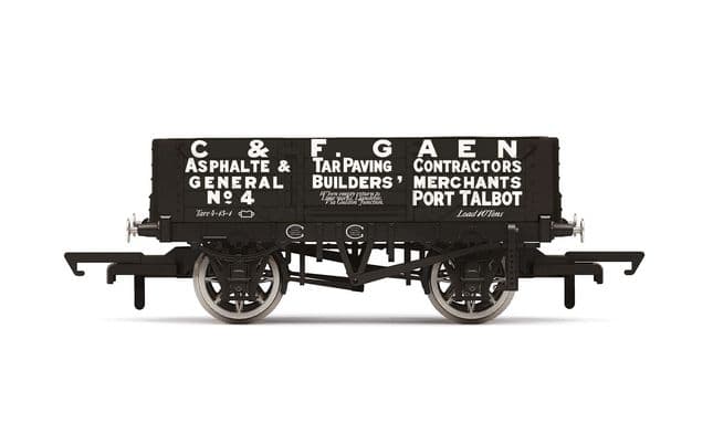 4 Plank Wagon, 'C&F Gaen' No. 4 - Era 2 (1)