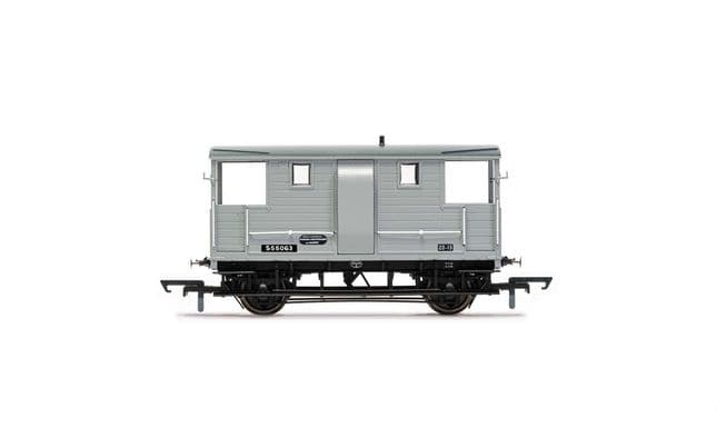 BR, 24T Diag. 1543 Goods Brake Van, S55063 - Era 4 (1)