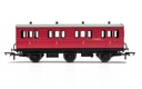 BR, 6 Wheel Coach, 1st Class, Fitted Lights, E41373 - Era 4 (1)