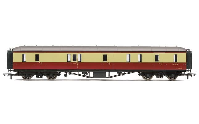BR, 63' Hawksworth Passenger Brake, W829W - Era 4 (1)