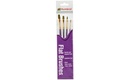 Flat Brush Pack - (Sizes: 3/5/7/10) (2)
