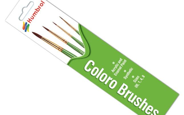 Coloro Brush Pack - (Sizes: 00/1/4/8) (2)