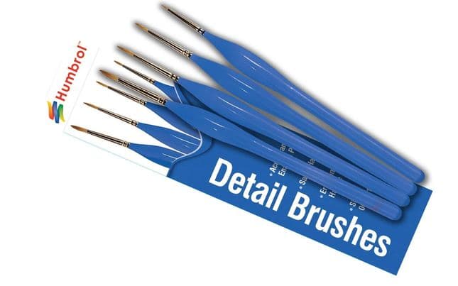 Detail Brush Pack - (Sizes: 00/0/1/2) (3)