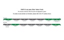 BR, Class 370 Advanced Passenger Train, Sets 370 003 and 370 004, 5-car pack - Era 7 (5)