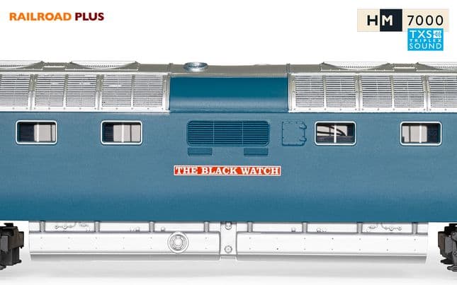 RailRoad Plus BR, Class 55, Deltic, Co-Co, 55013 – ‘The Black Watch’ – Era 7 (5)