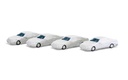 Load: 4 luxury class cars with white transport cover (2)